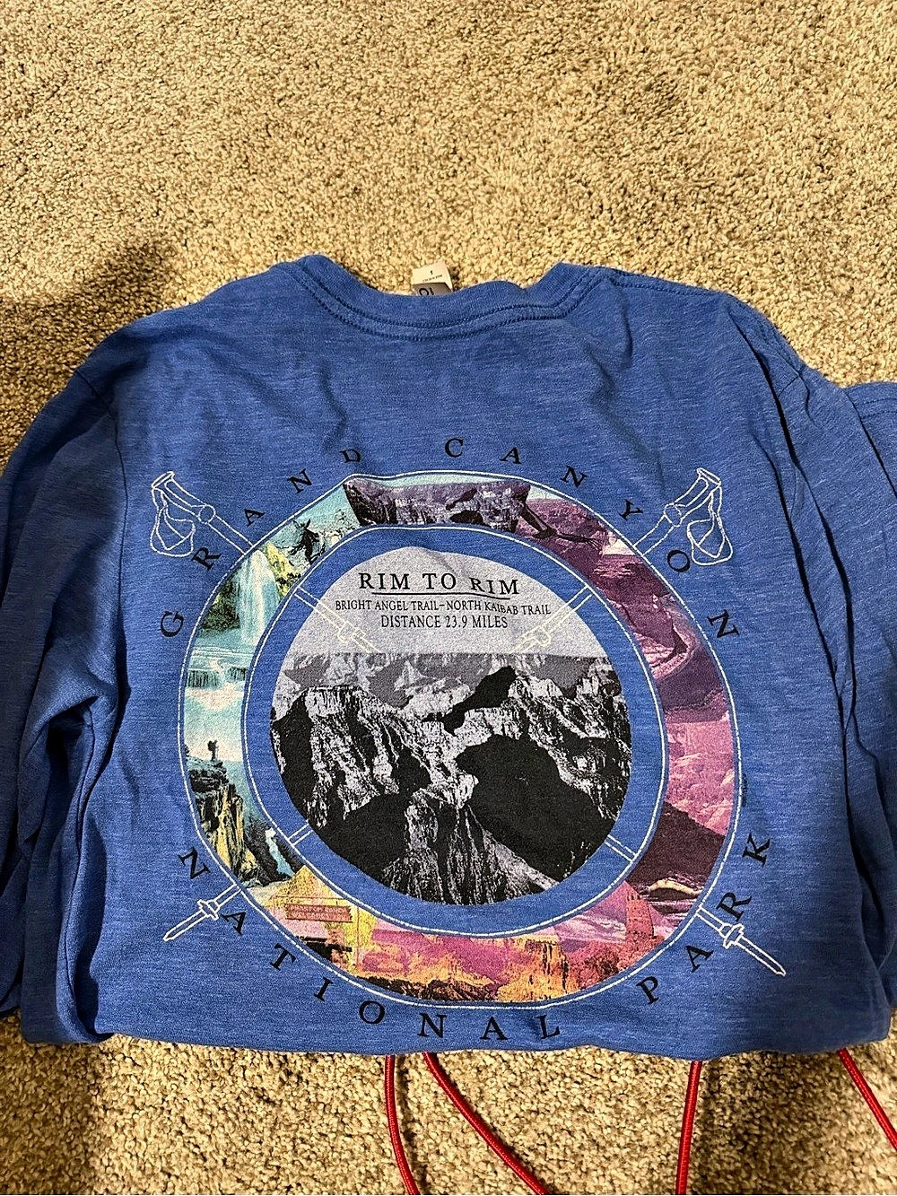 Grand Canyon National Park long sleeve t shirt